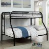 Opal Twin over Full Bunk Bed (Black)
