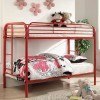 Opall Twin over Twin Bunk Bed w/ Trundle (Red)