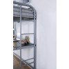 Opall III Twin Loft Bed (Silver)