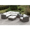 Somani Outdoor L-Shaped Sectional Set (Configuration 10)