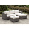 Somani Outdoor Small L-Shaped Sectional Set (Configuration 15)