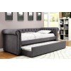 Leanna Full Daybed w/ Trundle (Gray)