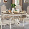 Arcadia Round Dining Table (Antique White)