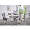 Valdevers Dining Room Set w/ Gray Chairs
