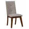 Abelone Side Chair (Walnut) (Set of 2)
