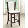 Manhattan III Counter Height Chair (White) (Set of 2)