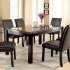 Gladstone I Dining Table w/ Black Marble Top
