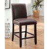 Gladstone II Counter Height Chair (Dark Walnut) (Set of 2)