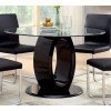 Lodia I Black Round Dining Table