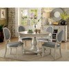 Siobhan Round Dining Room Set (Antique White)