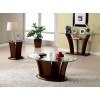 Manhattan Occasional Table Set (Brown Cherry)