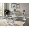 Staten Occasional Table Set (White)