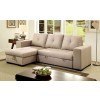 Denton Sectional w/ Pull-Out Sleeper (Ivory)