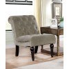 Louella Armless Chair (Gray)