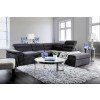 Felicity Sectional w/ Pull Out Sleeper (Dark Gray)