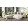 Kaylee U-Shaped Sectional w/ Left Chaise (Beige)