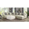 Kaylee U-Shaped Sectional w/ Right Chaise (Beige)