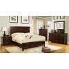 Spruce Panel Bedroom Set (Brown Cherry)