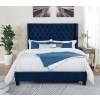 Ryleigh Navy Upholstered Bed