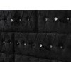 Stefania Black Upholstered Bedroom Set