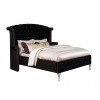 Alzir Upholstered Bed (Black)