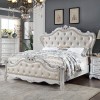 Rosalind Panel Bed (Pearl White)
