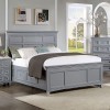 Castile Storage Bed (Gray)