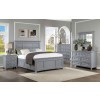 Castile Storage Bedroom Set (Gray)