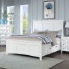 Castile Storage Bed (White)