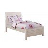 Brogan Youth Sleigh Bed (Antique White)
