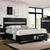 Chrissy Storage Bed (Black)