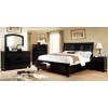 Castor Storage Bedroom Set (Black)