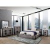 Janeiro Platform Bedroom Set (Gray)