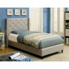 Anabelle Gray Upholstered Youth Bed
