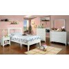 Omnus Youth Bedroom Set w/ Pine Brook Bed (White)