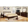 Omnus Small Space Bedroom Set w/ Corry Bed (Dark Walnut)