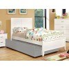 Prismo Youth Platform Bed (White)