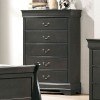 Louis Philippe Chest (Gray)