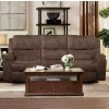 Henricus Reclining Sofa (Dark Brown)