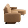 Galten Brown Right Chaise Power Reclining Sectional
