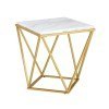 Riko End Table (Gold)