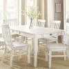 Cayla Rectangular Dining Table (White)