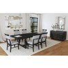 Transcend Charcoal Dining Room Set