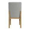 Portland Natural Side Chair w/ Grey Fabric (Set of 2)