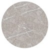 Oregon Black Round Counter Table w/ Grey Faux Marble Top
