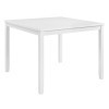 Kona Square Counter Height Table (White)