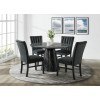 Bellini Round Dining Room Set (Grey)