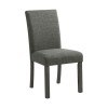Oak Lawn Side Chair (Charcoal Grey) (Set of 2)