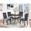 D1622 Dining Room Set w/ Grey Chairs