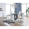 D1628 Dining Room Set w/ White Chairs